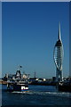 SZ6299 : Arriving in Portsmouth by Peter Trimming