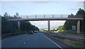 SJ5010 : Footbridge over the A5 by N Chadwick