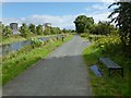 NS4771 : Cycle route at Dalmuir by Lairich Rig