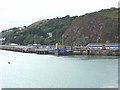 SM9538 : Quayside, Fishguard Harbour by Oliver Dixon