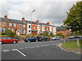 SP4440 : Terraced houses on the Warwick Rd by Nigel Mykura