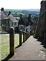 ST8622 : Shaftesbury: Gold Hill handrail by Chris Downer