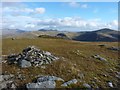 NN4944 : Summit cairn on Sròn Chona Choirein by Richard Law