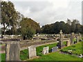 SJ9286 : Norbury Parish Churchyard by Gerald England