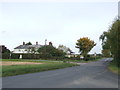 SP9843 : Country road junction near Cranfield by Malc McDonald