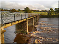 NY8677 : Wark Bridge, River North Tyne by David Dixon