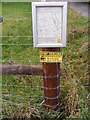 TM3973 : Permissive Paths Map on A144 Halesworth Road by Geographer