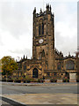 SJ8398 : Manchester Cathedral by David Dixon