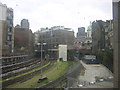 TQ3181 : Farringdon station: view of Metropolitan Line tracks heading east by Christopher Hilton