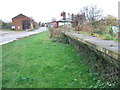 TF9336 : The old station platform in Little Walsingham by Richard Humphrey