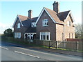 SO6202 : Houses at the eastern end of High Street, Aylburton by Jaggery