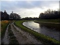 SJ8093 : Mersey nearly in Flood by Brian Frost