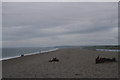 SY6675 : Looking along Chesil Bank from the Portland end by Christopher Hilton