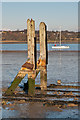 TM1740 : River Orwell mudflats by Ian Capper