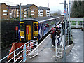 NS4863 : Paisley Canal railway station by Thomas Nugent