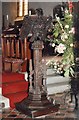 SK1260 : St Giles, Hartington - Lectern by John Salmon