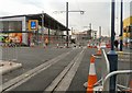 SJ9399 : Metrolink tramlines entering Ashton by Gerald England