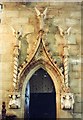 SK3237 : All Saints, Mackworth - Canopy by John Salmon