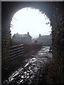 SK2566 : Railway bridge and track to Rowsley by Andrew Hill