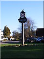 TL1116 : Harpenden Town Sign by Geographer