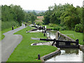 SP1756 : Wilmcote Locks No 46, Warwickshire by Roger  D Kidd