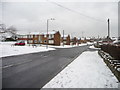 SE1617 : Flats along Ridgeway, Dalton by Christine Johnstone