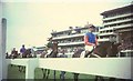 TQ2158 : Oaks parade, Epsom racecourse, 1967 by Derek Harper