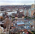 TQ2677 : Chelsea from Ashbernham Tower, World's End Estate by PAUL FARMER