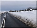 NU1411 : Snowdrifts on Alnwick Moor by Russel Wills