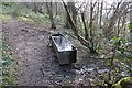 SO7536 : Water trough below Ragged Stone Hill, Eastnor by Bob Embleton