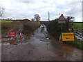 SS9200 : Road closed by landslip by David Smith