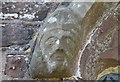 SO4522 : "Life" Carved head, Garway Church by Bob Embleton