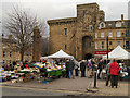 NY9364 : Hexham Market Place by David Dixon