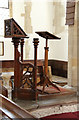 TL9561 : All Saints, Drinkstone - Lectern by John Salmon