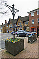 SP4540 : Flower Planter, Banbury by Christine Matthews