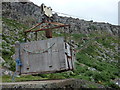 NG1347 : Neist Point: winch for lighthouse supplies by Chris Downer