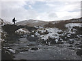 NY6402 : Stone arch footbridge over Langdale Beck by Karl and Ali