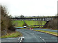 SD4992 : Underbarrow Road Bridge over the A591 by David Dixon