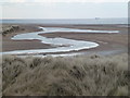 TF7044 : Tidal creek at Gore Point, Holme next the Sea by Richard Humphrey