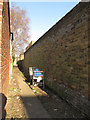 TQ4077 : Alley between Furzefield Road and Hassendean Road by Stephen Craven