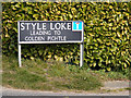 TG1107 : Style Loke sign by Geographer