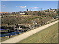 SK0297 : Tintwistle from Bottoms Reservoir by Steven Haslington