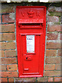 TG2702 : Upgate Victorian Postbox by Geographer