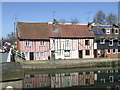 TL9925 : Houses on the Colne, Colchester by Malc McDonald