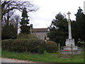 TM0878 : St.Mary the Virgin Church & Wortham War Memorial by Geographer