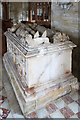 SO7181 : St John the Baptist church, Kinlet - tomb-chest of Sir John Blount & wife by Mike Searle