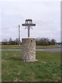 TM0877 : Wortham Village sign by Geographer