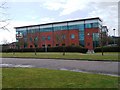 SJ7254 : Fujitsu, Crewe Business Park by Christine Johnstone