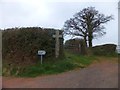 SS6201 : The stone cross at Bulland Cross by David Smith