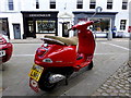 NY1230 : Piaggio scooter, Cockermouth by Kenneth  Allen